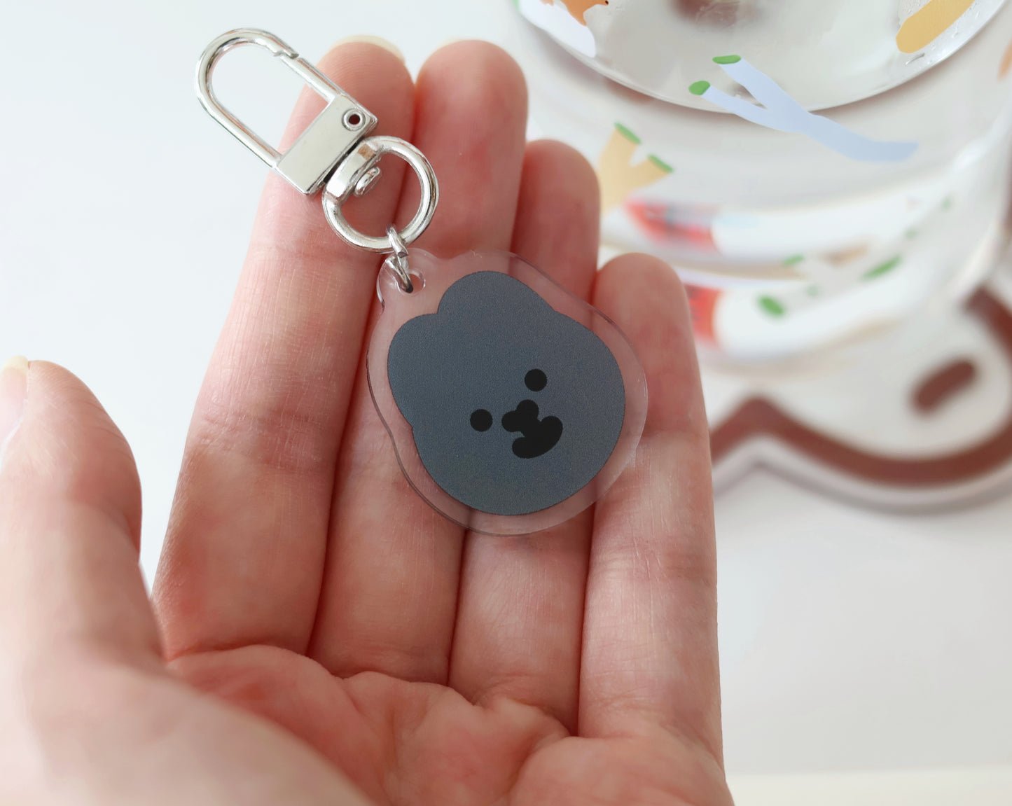 MoMo Rabbit Keychain