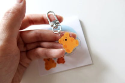 Smile Bear Keychain