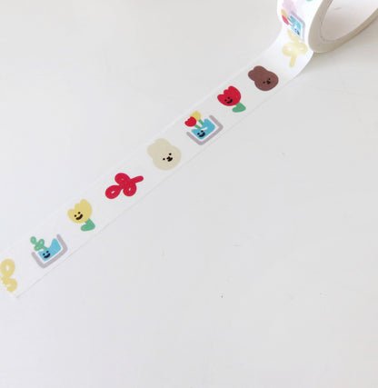 MoMo Rabbit in Spring Washi Tape